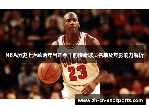 NBA历史上连续两年当选票王的传奇球员名单及其影响力解析